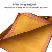 Universal Genuine Leather Business Zipper Laptop Tablet Bag For 13 inch and Below(Coffee) Eurekaonline