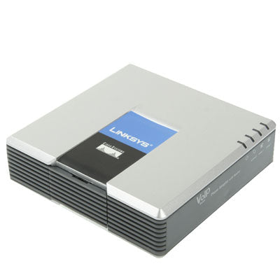 Unlocked LINKSYS SPA2102 VOIP PSTN Phone Adapter with 2x FXS + WAN Port Eurekaonline