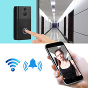 VESAFE HD 720P Security Camera Smart WiFi Video Doorbell Intercom, Support TF Card & Infrared Night Vision & Motion Detection App for IOS and Android(Black) Eurekaonline