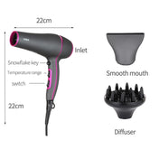 VGR V-402 2200W Household Negative Ion Hair Dryers with 6 Gear Adjustment, Plug Type: EU Plug Eurekaonline