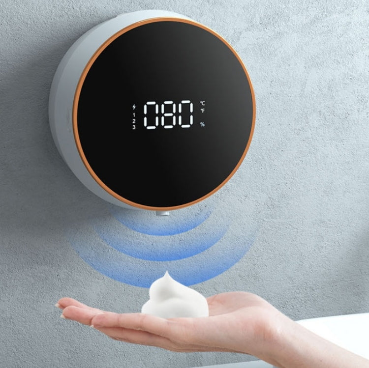 W1 Wall-Mounted Smart Infrared Sensor USB Charging Foam Soap Dispenser(White) Eurekaonline