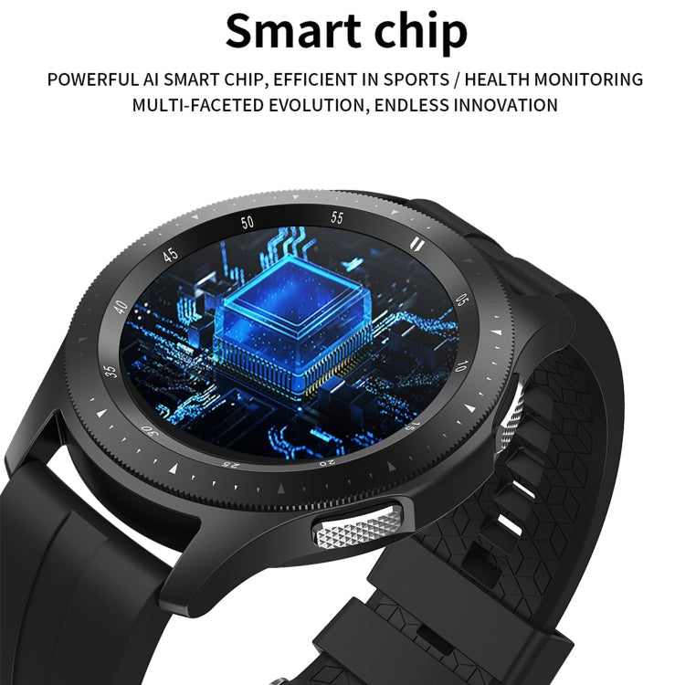 W68 1.54 inch Touch Screen IP67 Waterproof Smart Bracelet, Support Blood Oxygen Monitoring / Bluetooth Call / Heart Rate Monitoring, Style: Steel Strap(Silver) Eurekaonline