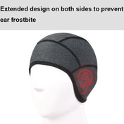 WHEEL UP 7255 Ooutdoor Warm Skiing Cycling Headgear Hiking Hat, Color: Deep Gray (no Hole) Eurekaonline