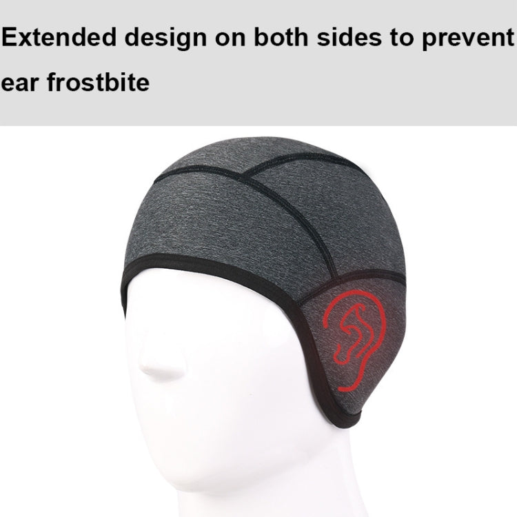 WHEEL UP 7255 Ooutdoor Warm Skiing Cycling Headgear Hiking Hat, Color: Deep Gray (no Hole) Eurekaonline