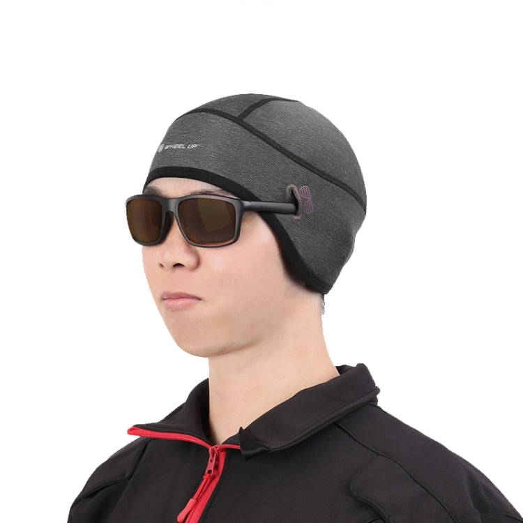 WHEEL UP 7255 Ooutdoor Warm Skiing Cycling Headgear Hiking Hat, Color: Deep Gray (no Hole) Eurekaonline