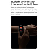 Watch 8 Max 1.85 inch Wireless Charging Bluetooth Call NFC Smartwatch(Black) Eurekaonline