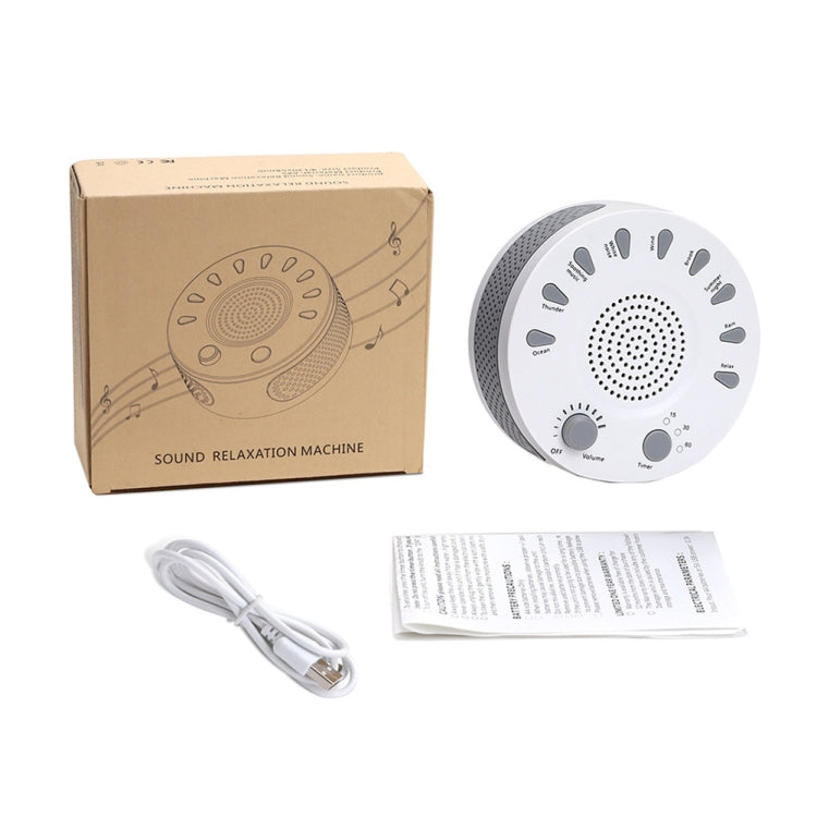 White Noise Machine Sleep Aid Device Improves Sleeping with Nine Timed Music(White) Eurekaonline