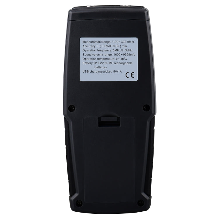 Wintact WT130A Digital Ultrasonic Thickness Gauge Meter Tester USB Charging Digital Thickness Metal Tester High Precision Eurekaonline