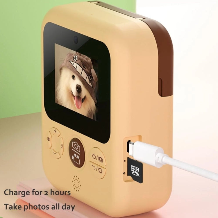With 32GB Memory Card CP08 2.4 inch IPS HD Screen Children Polaroid Printing Digital Camera Eurekaonline