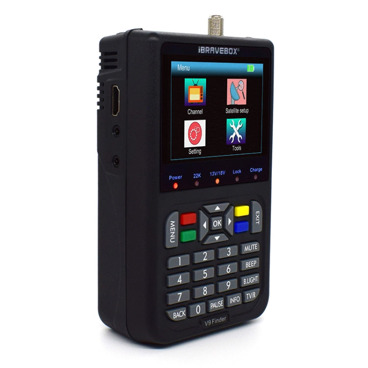 iBRAVEBOX V9 Finder Digital Satellite Signal Finder Meter Eurekaonline