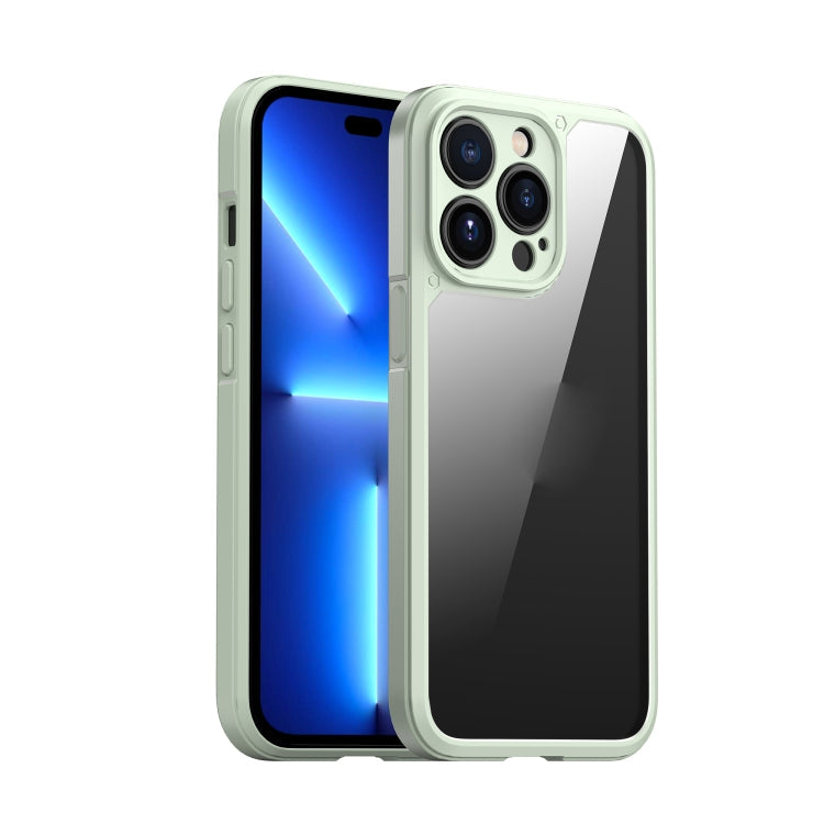 iPAKY Shockproof PC + TPU Protective Phone Case For iPhone 14 Pro(Army Green) Eurekaonline