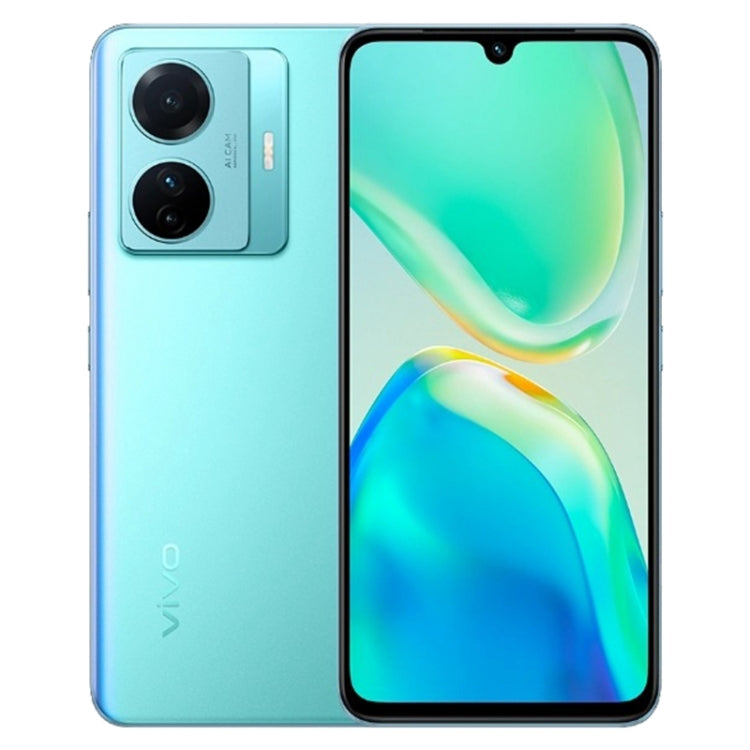 vivo S15e 5G, 50MP Camera, 8GB+256GB, Triple Back Cameras, Srceen Fingerprint Identification, 4700mAh Battery, 6.44 inch Android 11.0 OriginOS Ocean Exynos 1080 Octa Core up to 2.8GHz, OTG, NFC, Network: 5G (Blue) Eurekaonline