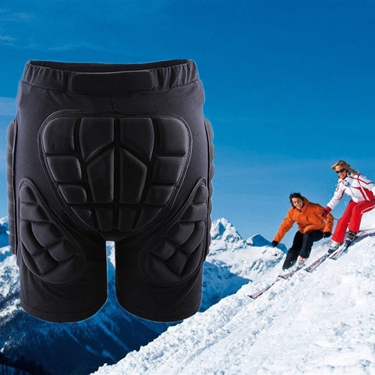 WOLFBIKE Adult Skiing Skating Snowboarding Protective Gear Outdoor Sports Hip Padded Shorts, Size : M - Eurekaonline