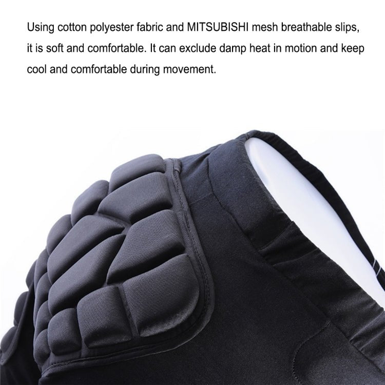 WOLFBIKE Adult Skiing Skating Snowboarding Protective Gear Outdoor Sports Hip Padded Shorts, Size : M - Eurekaonline