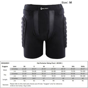 WOLFBIKE Adult Skiing Skating Snowboarding Protective Gear Outdoor Sports Hip Padded Shorts, Size : M - Eurekaonline