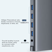 WS-04 12-in-1 Type-C Notebook Multi-function Docking Station - Eurekaonline