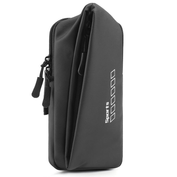 x3026 Running Waterproof Mobile Phone Arm Bag Outdoor Cycling Mobile Phone Bag(Black) - Eurekaonline
