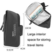 x3026 Running Waterproof Mobile Phone Arm Bag Outdoor Cycling Mobile Phone Bag(White) - Eurekaonline