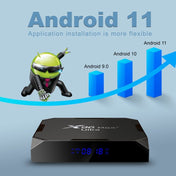 X96 Max+ Ultra 4GB+64GB Amlogic S905X4 8K Smart TV BOX Android 11.0 Media Player, Plug Type:EU Plug - Eurekaonline