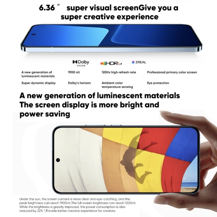 Xiaomi 13, 50MP Camera, 12GB+256GB, Triple Back Cameras, 6.36 inch In-screen Fingerprint Identification MIUI 14 Qualcomm Snapdragon 8 Gen 2 Octa Core up to 3.2GHz, Network: 5G, NFC, Wireless Charging Function(White) - Eurekaonline