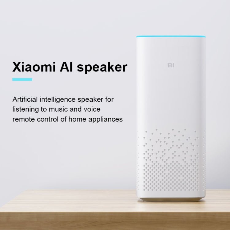 Xiaomi AI Speaker Support Dual-band WiFi & Bluetooth 4.1 & A2DP Music Playback - Eurekaonline