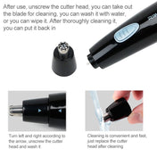 Xiaomi Youpin Riwa RA-555B Waterproof Rechargeable Eyebrow Trimming and Nose Hair Trimmer for Men - Eurekaonline