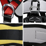 XINDA XDA9516 Outdoor Rock Climbing Polyester High-strength Wire Adjustable Downhill Whole Body Safety Belt - Eurekaonline