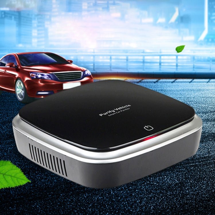  Household Smart Touch Control Air Purifier Negative Ions Air Cleaner(Black) - Eurekaonline