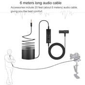 Yanmai R933S Professional Clip-On 3.5mm Plug Lavalier Omni-directional Broadcast Condenser Microphone, For Live Broadcast, Show, KTV, etc - Eurekaonline