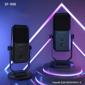 Yanmai SF-900 Multi-function Four Directivity Studio Recording Condenser Microphone with Desktop Stand(Black) - Eurekaonline
