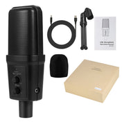 Yanmai SF-970 Professional Condenser Sound Recording Microphone with Tripod Holder & USB Cable , Cable Length: 1.8m(Black) - Eurekaonline