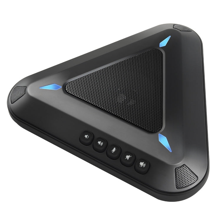 YANS YS-M11 USB Mini Port Video Conference Omnidirectional Microphone(Black) - Eurekaonline