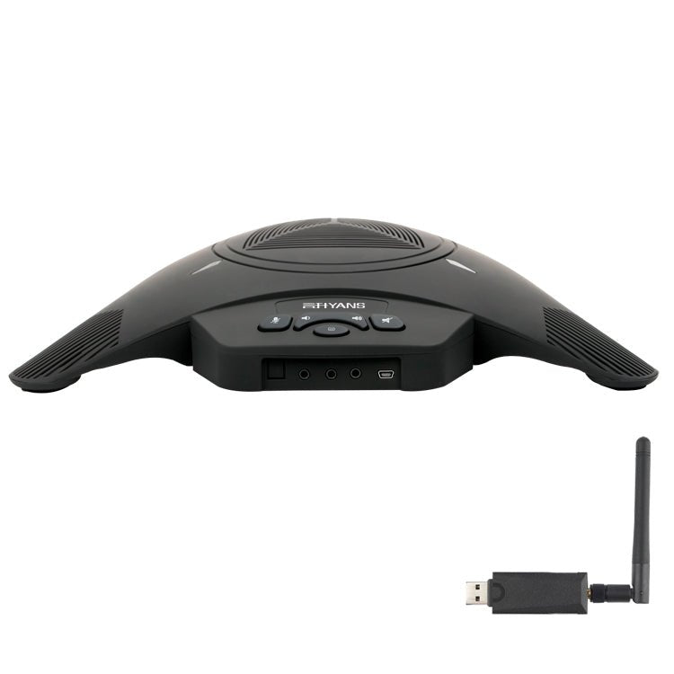 YANS YS-M21W USB Mini Port Video Conference Omnidirectional Microphone (Black) - Eurekaonline