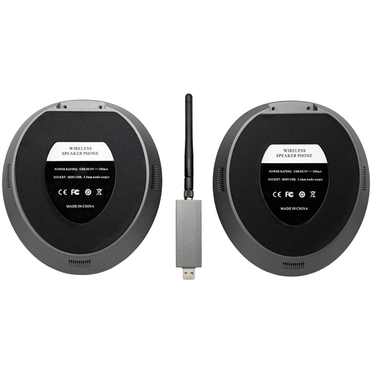 YANS YS-M31L 2.4G Video Conference Wireless Omnidirectional Microphone (Black) - Eurekaonline