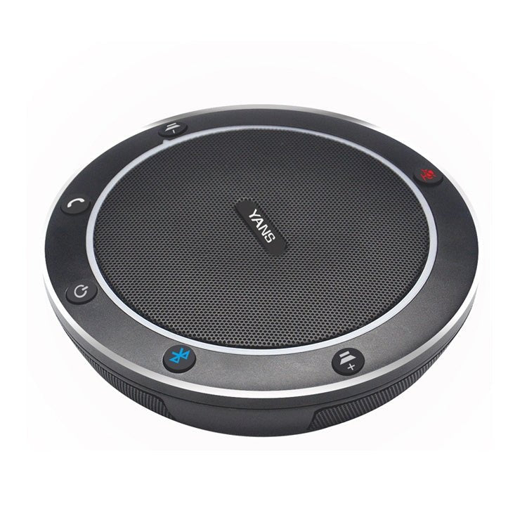 YANS YS-M61Y Video Conference Bluetooth Omnidirectional Microphone(Black) - Eurekaonline
