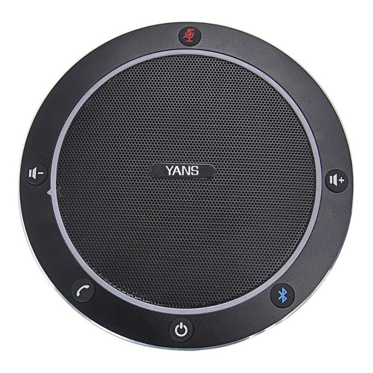 YANS YS-M61Y Video Conference Bluetooth Omnidirectional Microphone(Black) - Eurekaonline