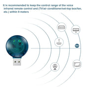 YCZ-008 USB Smart Voice Remote Control Air Conditioner Remote Control With Night Light - Eurekaonline