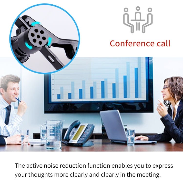 YICHUANG YC-LM10II 8 Pin Port Intelligent Noise Reduction Condenser Lavalier Microphone, Cable Length: 1.5m - Eurekaonline