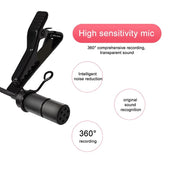 YICHUANG YC-VM40 8 Pin Port Dual Modes Lavalier Recording Microphone, Cable Length: 6m - Eurekaonline
