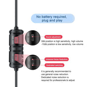 YICHUANG YC-VM40 8 Pin Port Dual Modes Lavalier Recording Microphone, Cable Length: 6m - Eurekaonline