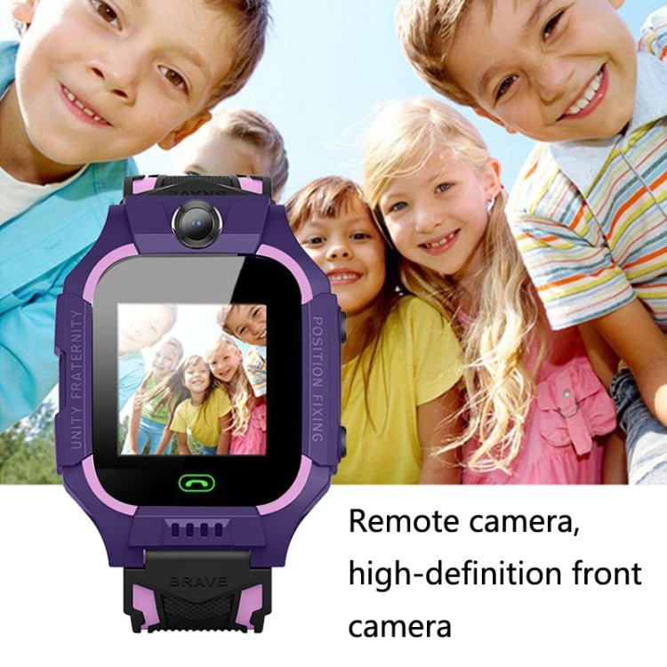 Z6 Children Phone Watch Smart Positioning Full Touch Screen Student Watch(Green)) - Eurekaonline