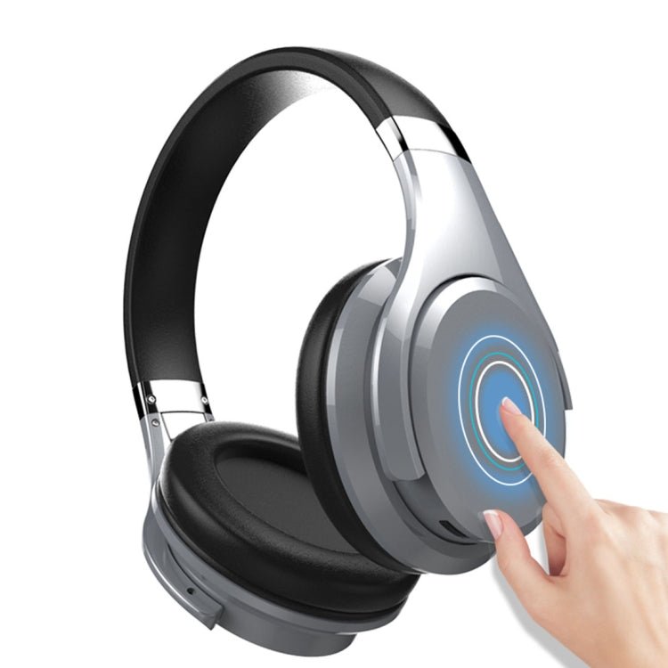 ZEALOT B21 Stereo Wired Wireless Bluetooth 4.0 Subwoofer Headset with 3.5mm Universal Audio Cable Jack & HD Microphone, For Mobile Phones & Tablets & Laptops(Silver) - Eurekaonline