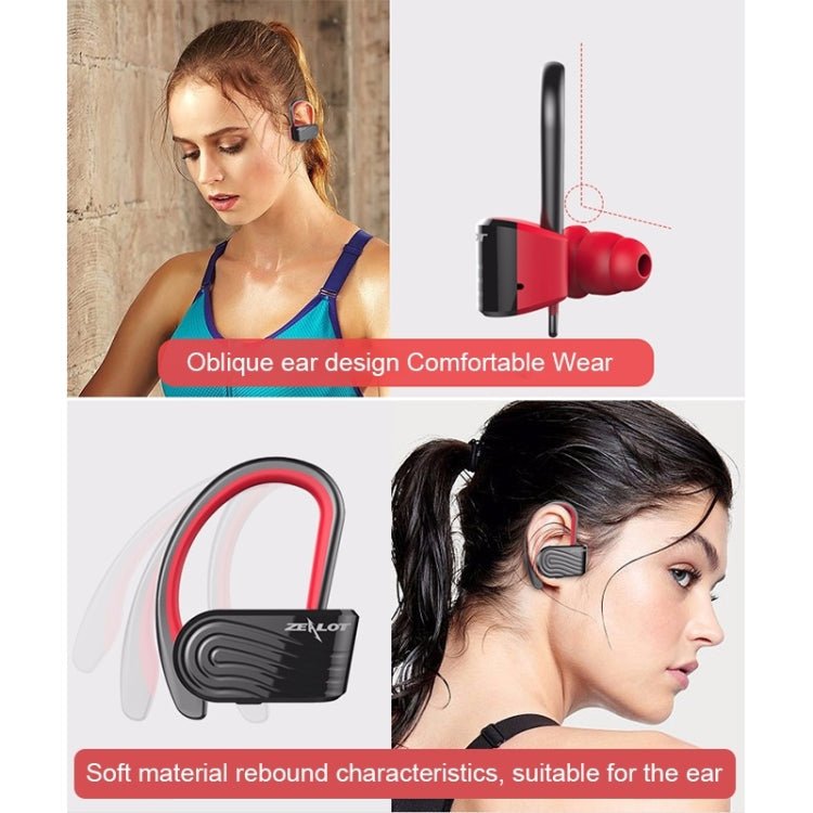 ZEALOT H10 TWS Ture Wireless Stereo Double Earphones Dust-proof Sweat-proof Bluetooth Earphone with Charging Box - Eurekaonline