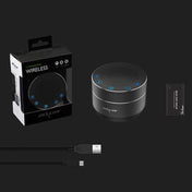 ZEALOT S19 3D Surround Bass Stereo Touch Control Bluetooth V4.2+EDR Speaker, Support AUX, TF Card, For iPhone, Samsung, Huawei, Xiaomi, HTC and Other Smartphones, Bluetooth Distance: about 10m (Black) - Eurekaonline