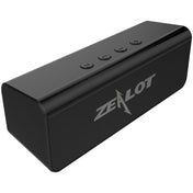 ZEALOT S31 10W 3D HiFi Stereo Wireless Bluetooth Speaker, Support Hands-free / USB / AUX / TF Card(Black) - Eurekaonline