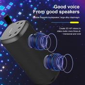 ZEALOT S35 Portable Heavy Bass Stereo Wireless Bluetooth Speaker with Built-in Mic, Support Hands-Free Call & TF Card & AUX (Red) - Eurekaonline
