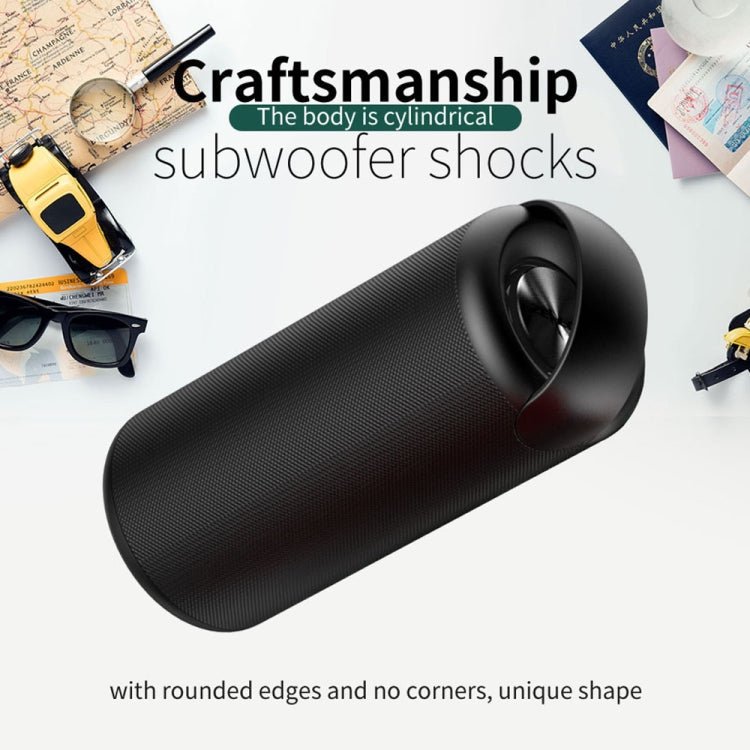 ZEALOT S36 Portable Heavy Bass Wireless Bluetooth Speaker with Built-in Mic, Support Hands-Free Call & TF Card & AUX (Black) - Eurekaonline