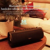 ZEALOT S38 Portable Subwoofer Wireless Bluetooth Speaker with Built-in Mic, Support Hands-Free Call & TF Card & AUX (Lake Blue) - Eurekaonline