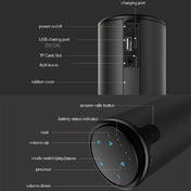 ZEALOT S8 3D Stereo Bluetooth Speaker Wireless Subwoofer Column Portable Touch Control AUX TF Card Playback Handsfree with Mic - Eurekaonline