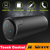 ZEALOT S8 3D Stereo Bluetooth Speaker Wireless Subwoofer Column Portable Touch Control AUX TF Card Playback Handsfree with Mic - Eurekaonline
